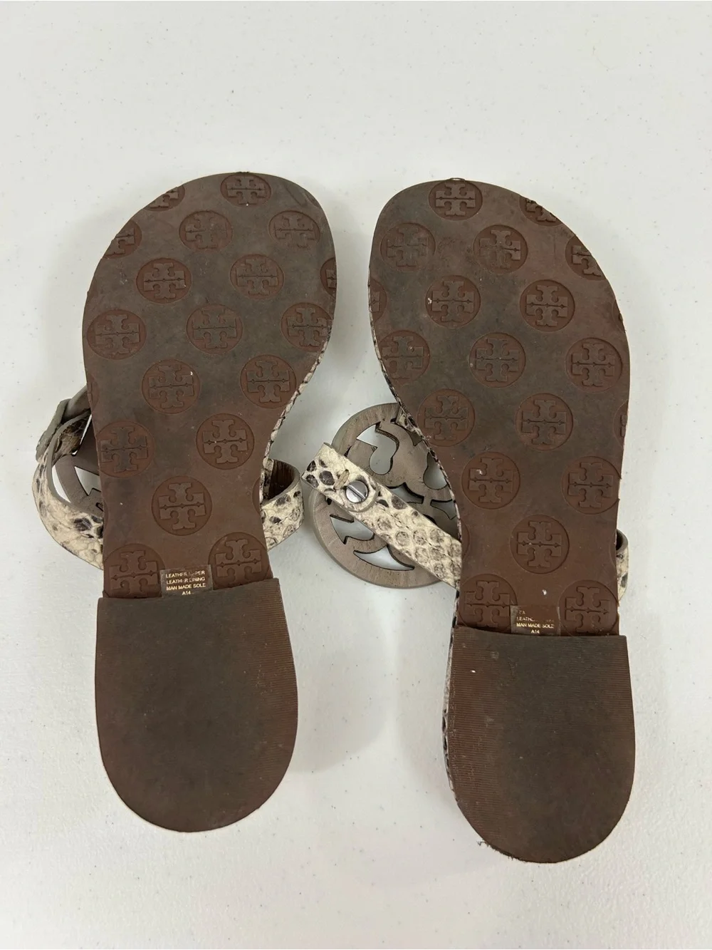 Tory Burch Snakeskin Miller Size 5